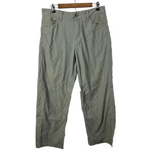 Timberland Army Olive Green Relaxed Pants Size 34 Cotton Men’s Style 37461